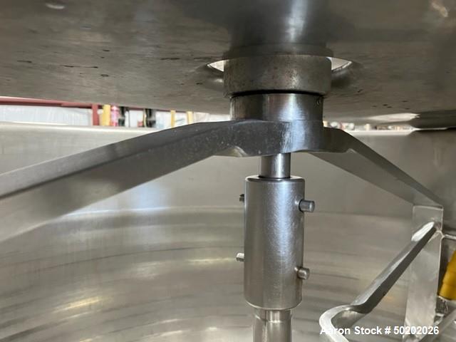 Used Hamilton. Double Motion 500 Gallon Stainless Steel Mixing Kettle