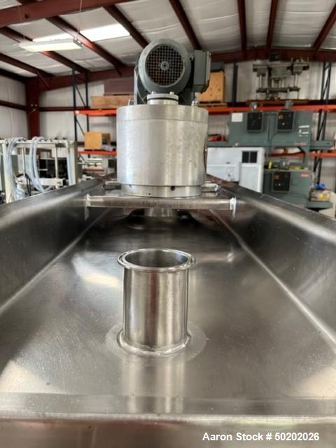 Used Hamilton. Double Motion 500 Gallon Stainless Steel Mixing Kettle