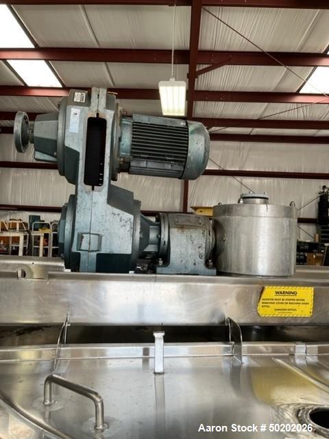 Used Hamilton. Double Motion 500 Gallon Stainless Steel Mixing Kettle