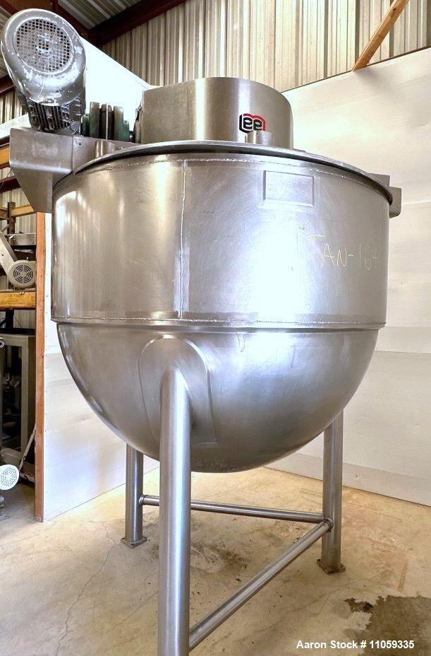 500 Gallon LEE Jacketed Mix Kettle