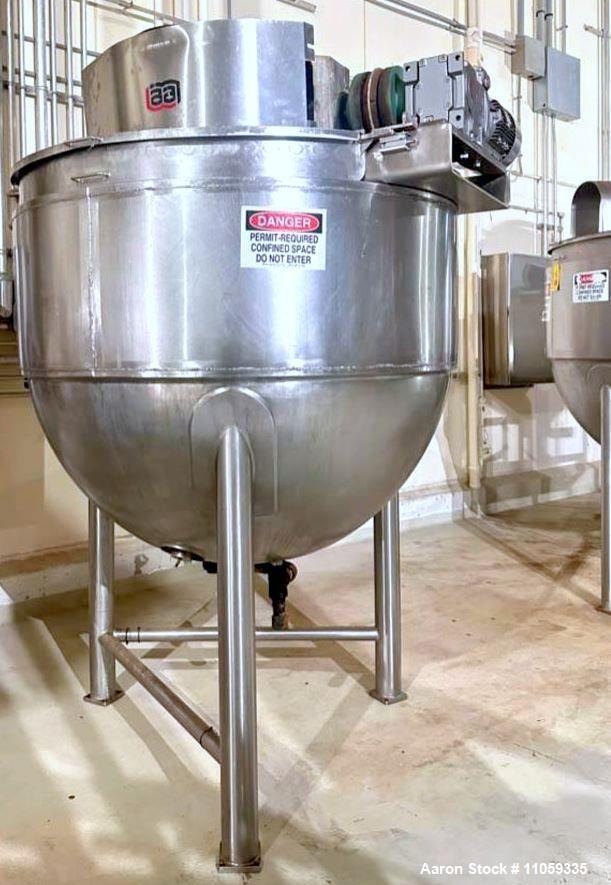500 Gallon LEE Jacketed Mix Kettle