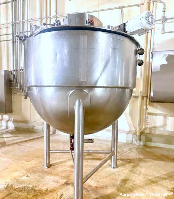 500 Gallon LEE Jacketed Mix Kettle