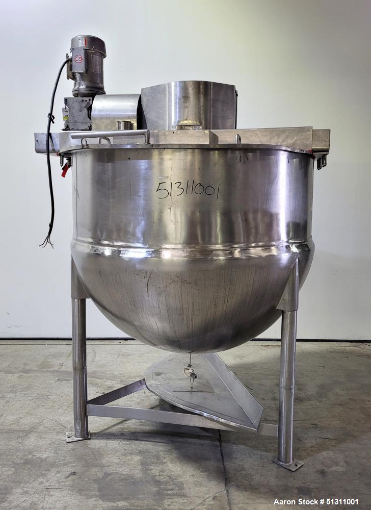 Lee Industries 500 Gallon Style D Double Motion  Kettle