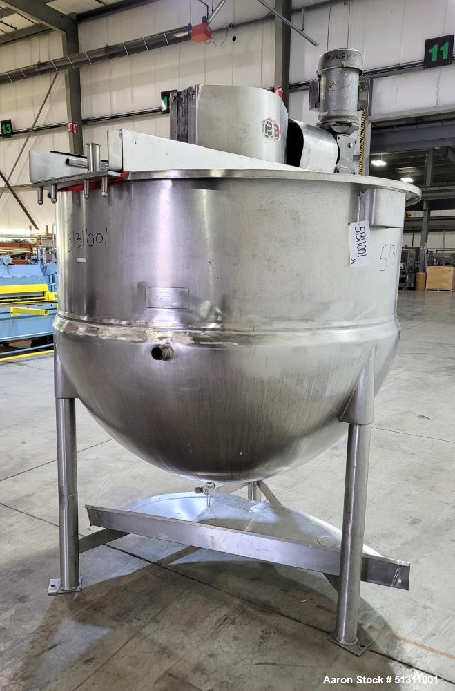 Lee Industries 500 Gallon Style D Double Motion  Kettle