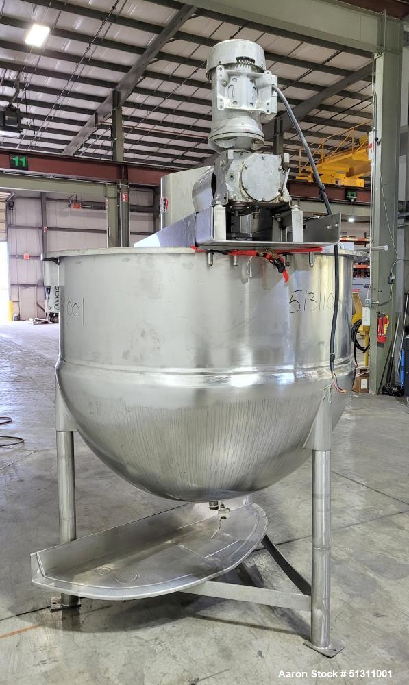 Lee Industries 500 Gallon Style D Double Motion  Kettle