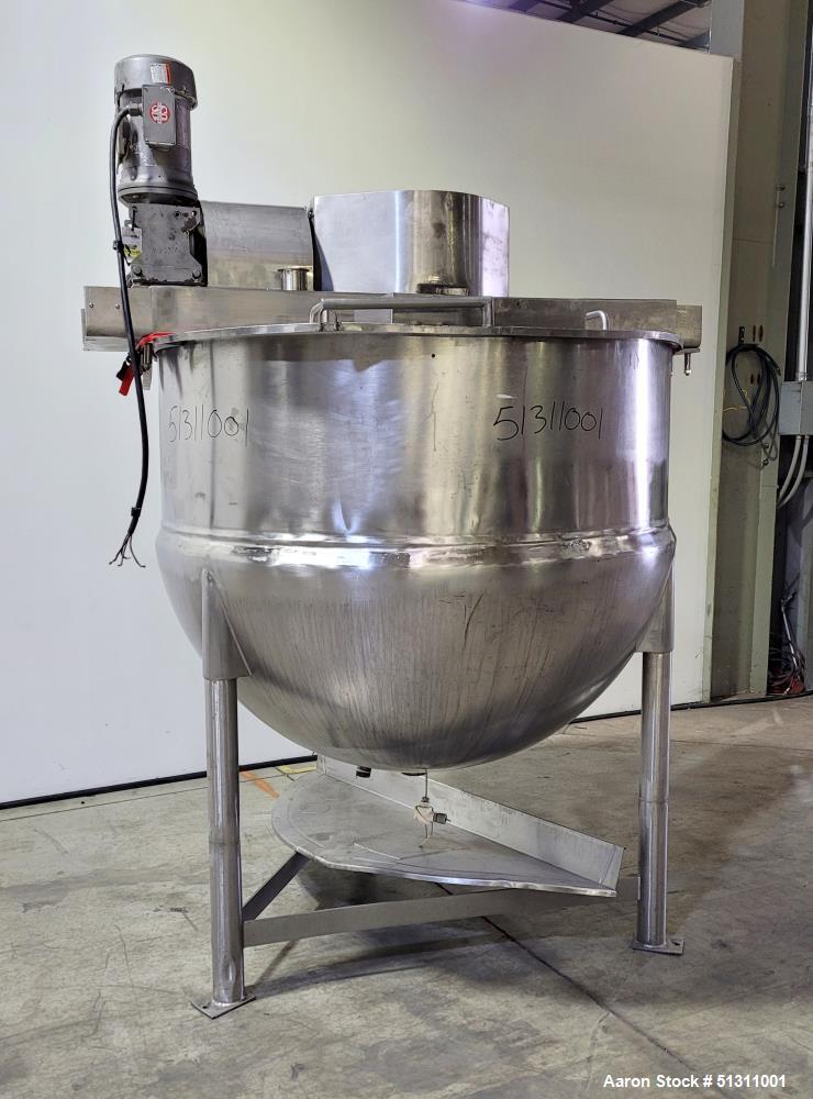 Lee Industries 500 Gallon Style D Double Motion  Kettle