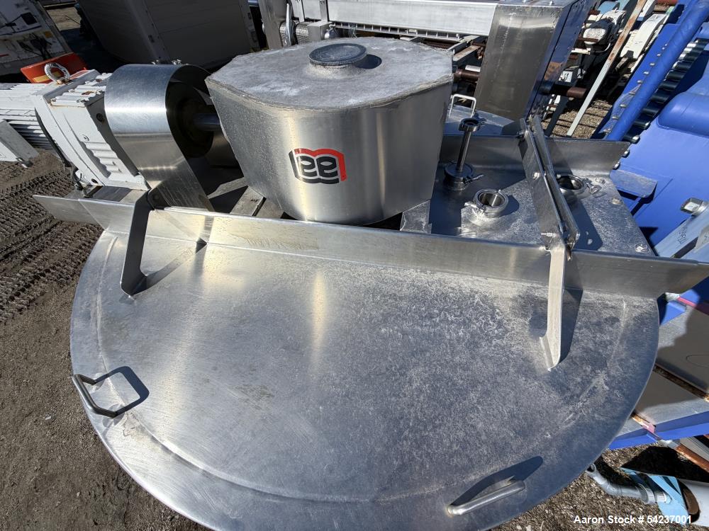 Used Lee Industries 800 Gallon Double Motion Kettle – Model 800 D9MS, 90 PSI Jac