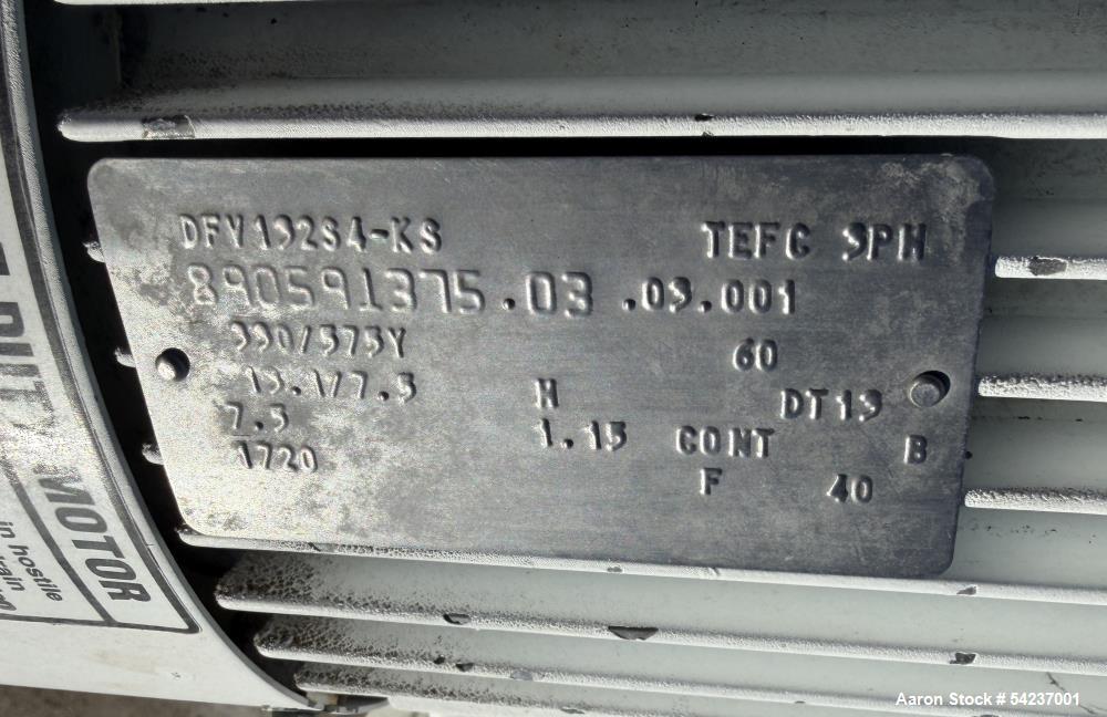 Used Lee Industries 800 Gallon Double Motion Kettle – Model 800 D9MS, 90 PSI Jac