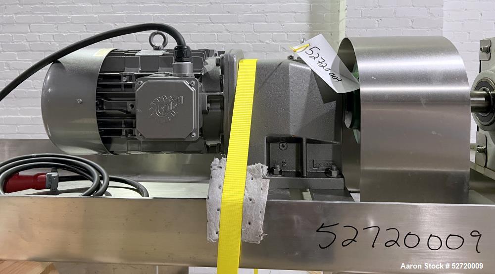 Used Lee Floor Mounted 500 Gallon Dual Motion Tilt Back Agitator Assembly, Model 9M, 316 Stainless Steel. Approximate 60" wide anchor style agitator. Inner bars approximate 25" long x 3" wide x 3/4" ...