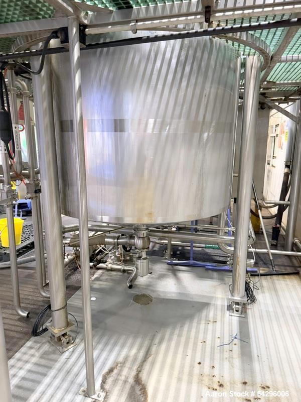 800 Gallon Walker Stainless Steel Jacketed Processing Kettle