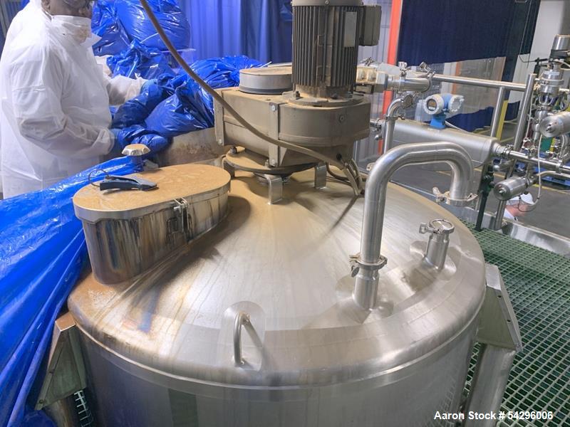 800 Gallon Walker Stainless Steel Jacketed Processing Kettle