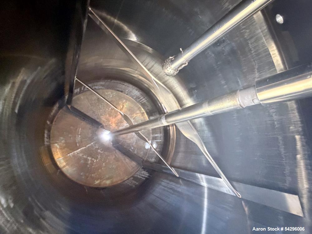 Used Walker 800 Gallon Stainless Steel Jacketed Processor Kettle – Anchor Agitat