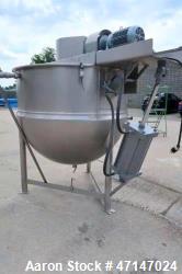 Lee 500 Gallon Stainless Steel Cooking and Mixing Kettle,