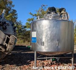 Used DCI 800 Gallon Twin Motion Kettle | 316 Stainless Steel | Jacketed | Dual Agitators | Dish Top & Bottom