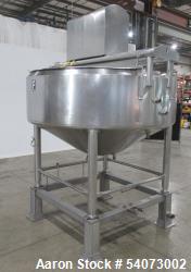 Used Feldmeier Cooker-Cooler Kettle | Model 70N40 | Agitated | 642 Gal Total | 400 Gal Working | 316L/304 SS