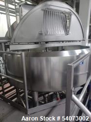 Used Feldmeier Cooker- Cooler Kettle, 650 Gallon, 316L Stainless steel Shell. 304 Stainless stee Jacket rated 150 psi @ 350 ...