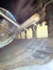 Used- A&B Process Systems 500 Gallon Jacketed Tank / Chocolate Melter, 304 Stainless Steel, Vertical. Approximate 48