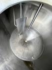 Used- APV Crepaco Stainless Steel Jacketed Kettle, Approximate 600 Gallon, 304 Stainless Steel, Vertical. Approximate 66