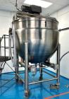 Used- 500 Gallon Sanitary, Self Contained Jacketed Mixing Kettle with Sweep/Scra