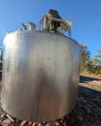Used DCI 800 Gallon Twin Motion Kettle | 316 Stainless Steel | Jacketed | Dual Agitators | Dish Top & Bottom