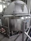 Used Feldmeier Cooker- Cooler Kettle, 650 Gallon, 316L Stainless steel Shell. 304 Stainless stee Jacket rated 150 psi @ 350 deg F. S/n N/A