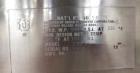 Used Groen Jacketed Mix Kettle, 500 Gallon