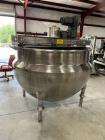 Used Hamilton. Double Motion 500 Gallon Stainless Steel Mixing Kettle