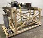 Used Lee Floor Mounted 500 Gallon Dual Motion Tilt Back Agitator Assembly, Model 9M, 316 Stainless Steel. Approximate 60