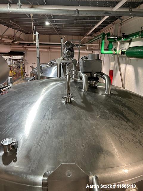 Used Walker 316L Stainless Steel 6000 Gallon Kettle, Model PZ-CB-SP. Atmospheric Internal
