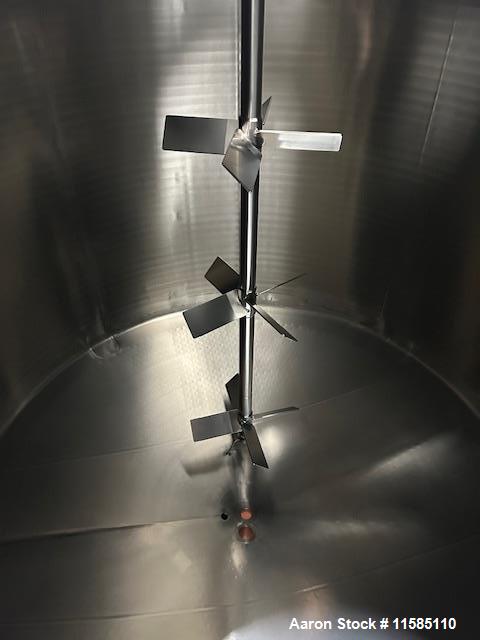 Used Walker 316L Stainless Steel 6000 Gallon Kettle, Model PZ-CB-SP. Atmospheric Internal