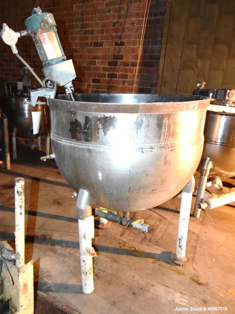 Used Groen Kettle, 200 Gallon, Stainless Steel,