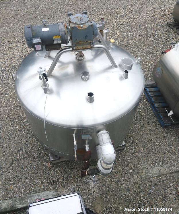 Used 500 Gallon Mueller Jacketed Mixing Kettle/T