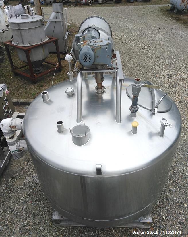 Used 500 Gallon Mueller Jacketed Mixing Kettle/T