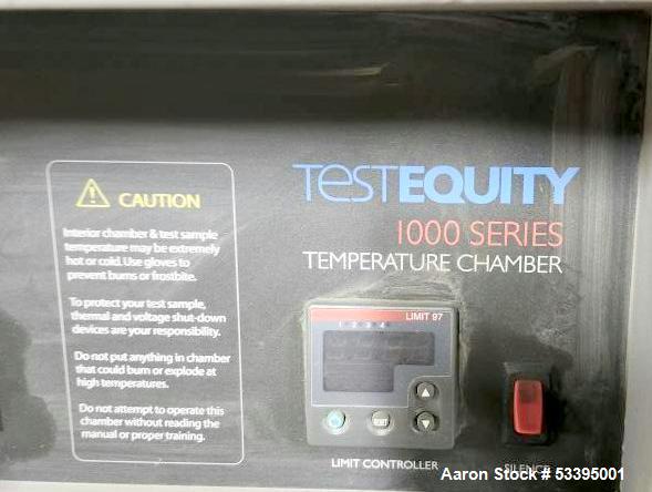 Test Equity Temperature Chamber, Model 1027C.