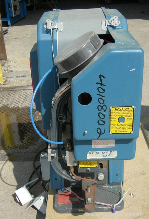 Used:Edward Segal  Inc. Eyelet, and Grommet attaching machine, model 2R83. Includes a feed hopper with raceway.Double Revolution Machine For Applications That Require A Separate Hole Punching Cycle. ...