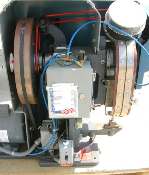 Used:Edward Segal  Inc. Eyelet, and Grommet attaching machine, model 2R83. Includes a feed hopper with raceway.Double Revolution Machine For Applications That Require A Separate Hole Punching Cycle. ...