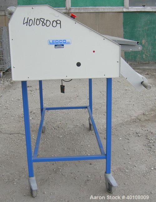 Used:  Ledco Inc. Signmaster 44" Hot Roll Laminator/Mounter.  Maximum laminating width 44", variable speed 1-25 feet per minute, laminating roll diameter 3", roll core size 3", film thickness 1 mil a...