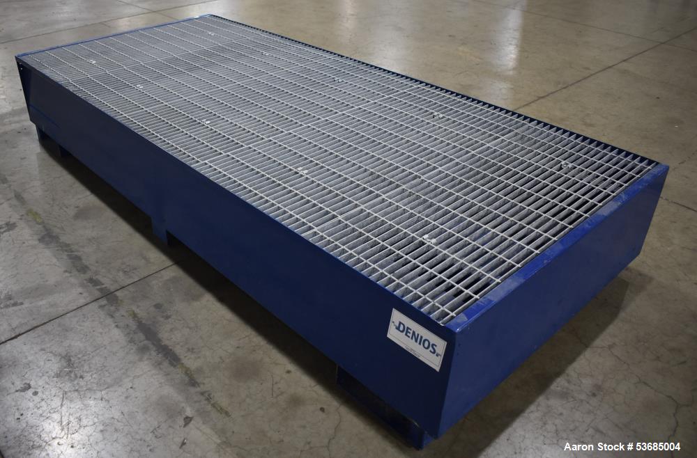 Industrial 2-Tote Spill Containment Pallet – 500-Gallon Sump Capacity