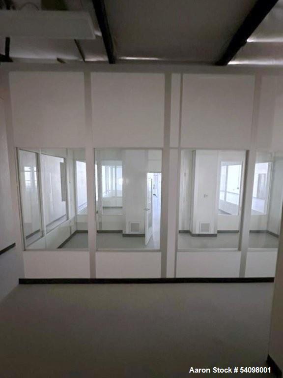 Used United Cleanroom | 22' x 38' x 12' | ISO 7 & ISO 8 | 5 Rooms + Hallway | 220V