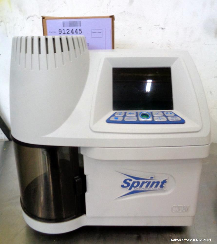 Used CEM Sprint Rapid Protien Analyzer Workstation, Model 558000.