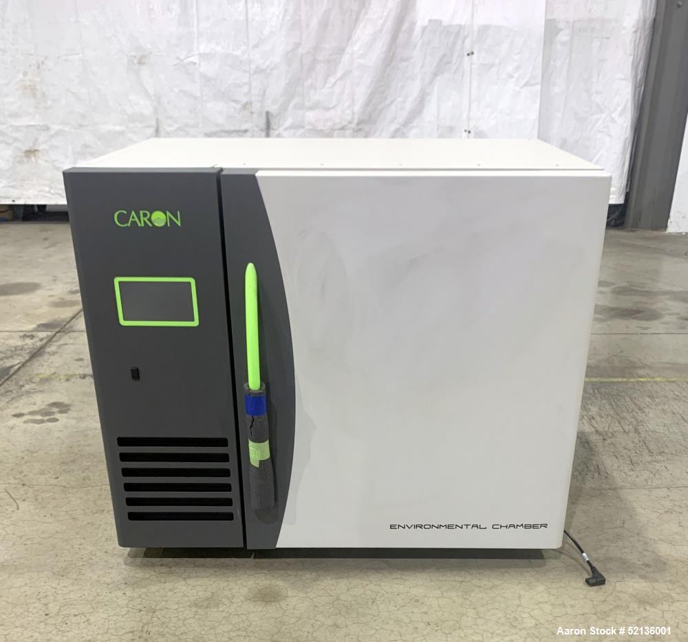 Used Caron Environmental Chambers / Incubator. Model 7000-10-1, 304 Stainless Steel Contact areas. 10 cubic foot (283 Liter) work space. 5 to 70 Degree Celsius Temperature Range. R-134A Refrigereant ...