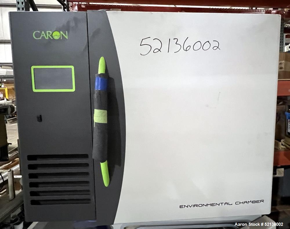 Used Caron Environmental Chambers / Incubator. Model 7000-10-1, 304 Stainless Steel Contact areas. 10 cubic foot (283 Liter) work space. 5 to 70 Degree Celsius Temperature Range. R-134A Refrigereant ...