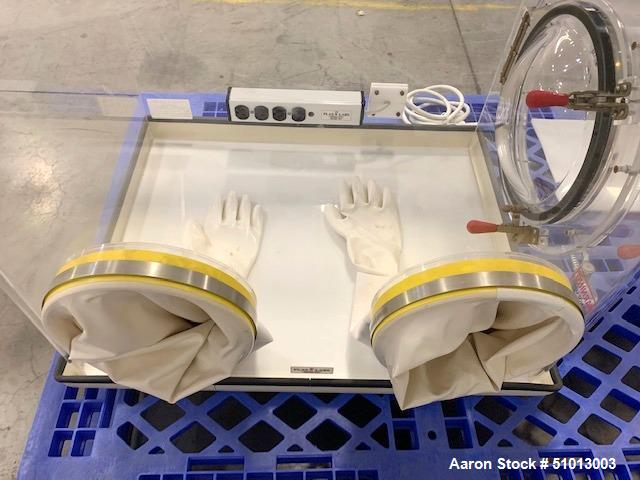 Used Plas Labs Analytical Balance Glove Box, Model 830-ABC