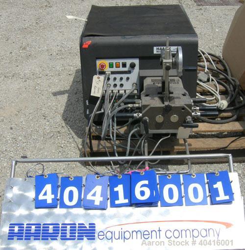 Used Haake Rheomix 3000, twin blade, 410 stainless steel, electricall