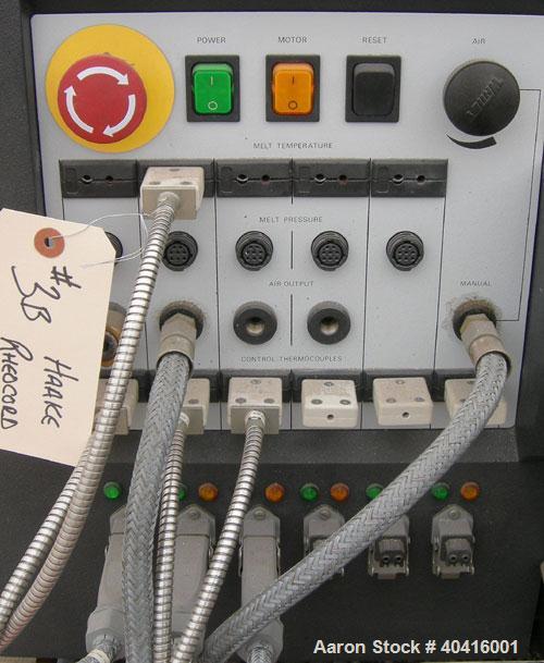 Used Haake Rheomix 3000, twin blade, 410 stainless steel, electricall