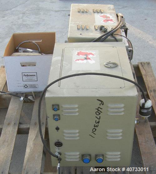 Used Falex friction and wear testing machine, model Falex-1 Ring and Block. Test speed 9 to 3600 rpm, load 5 to 1300 lbs, temperature up to 400 degrees F. Driven by an approximate 2 hp DC gearmotor. ...