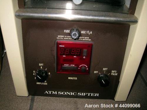 Used ATM Corp. Sonic Sifter, Model L3P, Series F. 120 Volt, 180 watts, serial# A-5023.