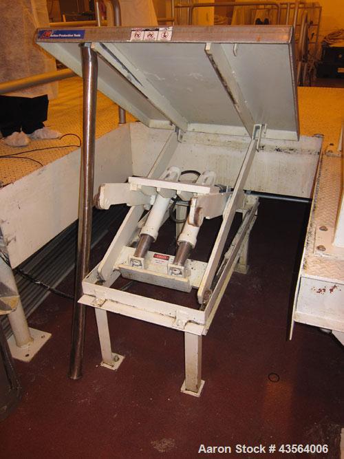 Used Advance Lifts Hydraulic Lift Table. 40" x 4