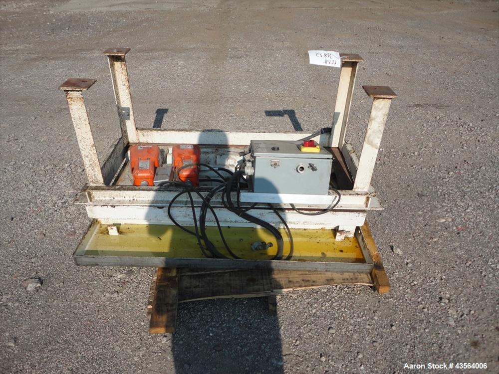 Used- Advance Lifts Hydraulic Lift Table