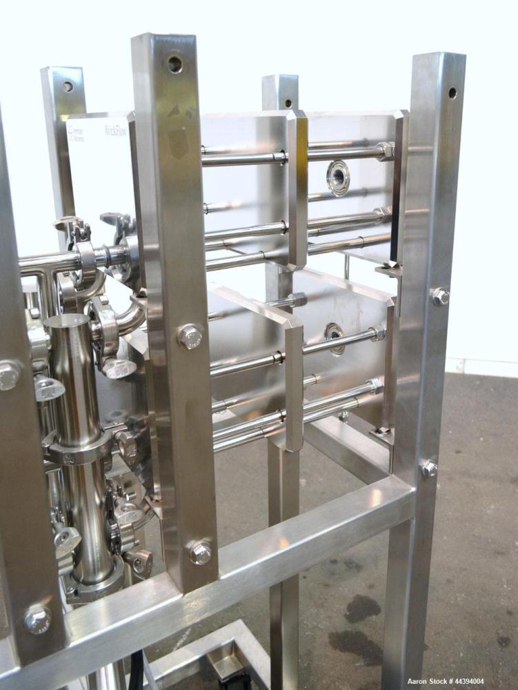 Used- Stainless Steel Amersham Biosciences Crossflow Filtration Kvick Flow Cassette Holder System